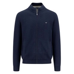 блуза,мъжки,пуловери,fynch,hatton,structure,full,zip,sweater,blue