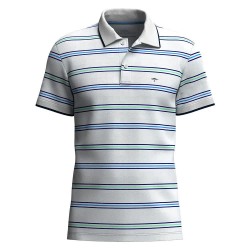 блуза,с,яка,мъжки,блузи,с,яка,fynch,hatton,stripe,short,sleeve,polo,white