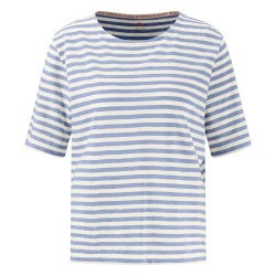 тениска,дамски,тениски,fynch,hatton,stripe,slub,structure,short,sleeve,t,shirt,white,blue,(summer,lavender)