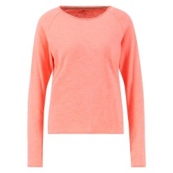 блуза,дамски,пуловери,дамски,плетени,дрехи,fynch,hatton,solid,slub,structure,sweater,neon,papaya,(orange)