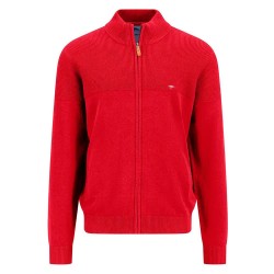 блуза,мъжки,пуловери,fynch,hatton,stitch,mix,full,zip,sweater,red,(poppy,red)