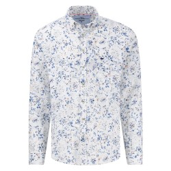 риза,с,дълъг,ръкав,мъжки,ризи,fynch,hatton,summer,linen,prints,long,sleeve,shirt,white,(white)