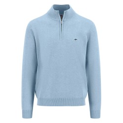 блуза,мъжки,пуловери,fynch,hatton,superfine,half,zip,sweater,blue