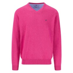 блуза,мъжки,пуловери,fynch,hatton,superfine,v,neck,sweater,pink,(malaga)