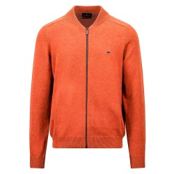 жилетка,мъжки,пуловери,fynch,hatton,supersoft,college,cardigan,orange,(210)
