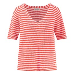 Потник Fynch hatton V Stripe Linen Mix vest - Red (Summer Red) потник,дамски,жилетки,fynch,hatton,v,stripe,linen,mix,vest,red,(summer,red)