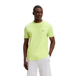 тениска,мъжки,тениски,boss,10256064,short,sleeve,t,shirt,yellow,(light,pastel,green)
