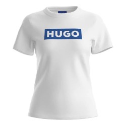 тениска,дамски,тениски,hugo,classic,10258021,01,short,sleeve,t,shirt,white