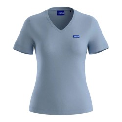 тениска,дамски,тениски,hugo,classic,10258021,01,t,shirt,blue,(light,pastel,blue)
