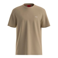 тениска,мъжки,тениски,hugo,dero,222,10229761,01,short,sleeve,t,shirt,beige