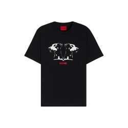тениска,мъжки,тениски,hugo,dobero,10258299,01,short,sleeve,t,shirt,black