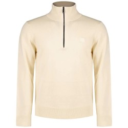 блуза,мъжки,пуловери,boss,kanobix,s,10265846,half,zip,sweater,open,yellow,(beige)