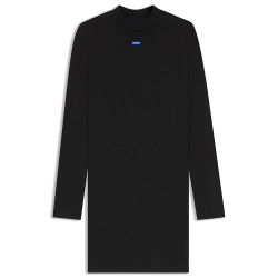 тениска,дамски,тениски,hugo,nilla,10272901,01,blue,long,sleeve,t,shirt,black