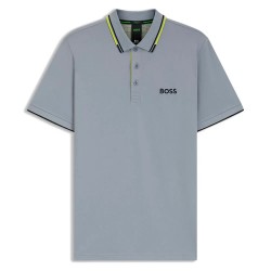 BOSS Paddy Pro 10226584 GREEN short sleeve polo - Grey (Dark Grey) дамски,блузи,с,яка,мъжки,блузи,с,яка,boss,paddy,pro,10226584,green,short,sleeve,polo,grey,(dark,grey)