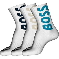 чорапи,мъжки,чорапи,boss,rib,logo,10263518,socks,3,pairs,white,(open,miscellaneous)