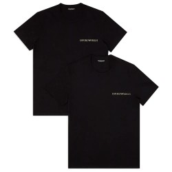 Тениска Emporio armani EM000391_AF10779 short sleeve T-shirt 2 units - Black (Black / Black) тениска,мъжки,тениски,emporio,armani,em000391,af10779,short,sleeve,t,shirt,2,units,black,(black,black)