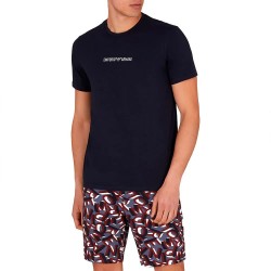 пижама,мъжки,пижами,emporio,armani,em000400,af10794,short,sleeve,pyjama,blue