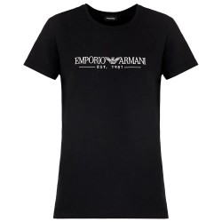 Тениска Emporio armani EW000408_AF10881 short sleeve T-shirt - Black (Black) тениска,дамски,тениски,emporio,armani,ew000408,af10881,short,sleeve,t,shirt,black,(black)