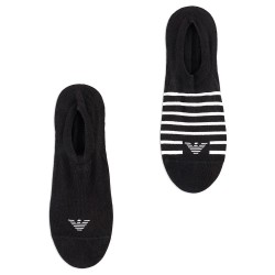чорапи,дамски,чорапи,emporio,armani,ew000576,af13229,no,show,socks,2,pairs,black,(black,ivory,stripes)