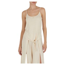 тениска,дамски,тениски,emporio,armani,ew000612,af12202,sleeveless,t,shirt,beige