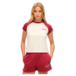 тениска,дамски,тениски,superdry,essential,logo,raglan,short,sleeve,t,shirt,white,(d,bone,white,bordeaux,red)