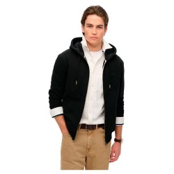 блуза,мъжки,пуловери,superdry,essentials,logo,full,zip,sweatshirt,black