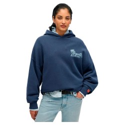 суичър,дамски,блузи,superdry,outdoor,oversized,hoodie,nautical,navy,(blue)