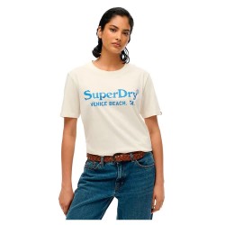 тениска,дамски,тениски,superdry,venue,metallic,relaxed,fit,short,sleeve,t,shirt,beige,(new,chalk,white)