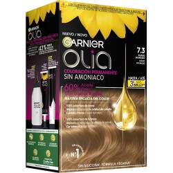 хигиена,коса,garnier,permanent,dye,olia,7.3,golden,dark,blonde,multicolor,(clear)