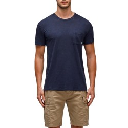 тениска,мъжки,тениски,sundek,capo,short,sleeve,t,shirt,blue,(navy)