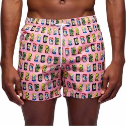 бански,гащета,мъжки,бански,костюми,sundek,color,plinking,swimming,shorts,pink