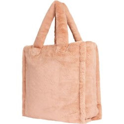 пазарска,чанта,всички,чанти,sundek,eco,fur,shopper,bag,beige,pink,(nut)