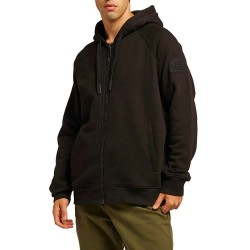 блуза,мъжки,пуловери,sundek,felpa,full,zip,sweatshirt,black