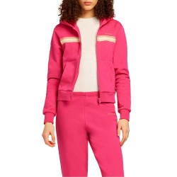 блуза,дамски,блузи,sundek,felpa,full,zip,sweatshirt,flamingo,01,(pink)