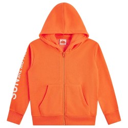 блуза,детски,блузи,sundek,felpa,full,zip,sweatshirt,orange