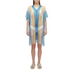 рокля,дамски,поли,и,рокли,sundek,kaftano,short,sleeve,short,dress,buttercup,01,(blue)