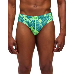 бански,гащета,мъжки,бански,костюми,sundek,leaf,swimming,brief,green