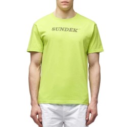 тениска,мъжки,тениски,sundek,logo,short,sleeve,t,shirt,avocado,(yellow)