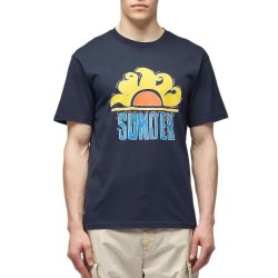 тениска,мъжки,тениски,sundek,logo,short,sleeve,t,shirt,navy,03,(blue)