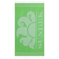 хавлиена,кърпа,хавлии,sundek,logo,towel,fluo,green,(green)