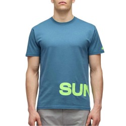 тениска,мъжки,тениски,sundek,maxi,logo,short,sleeve,t,shirt,blue,(loch)