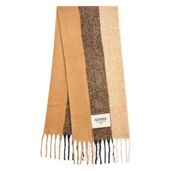 шал,ръкавици,шапки,и,шалове,sundek,rainbow,scarf,brown,(black,01)