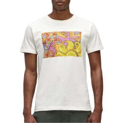 тениска,мъжки,тениски,дамски,тениски,sundek,ricamo,short,sleeve,t,shirt,white,(offwhite)