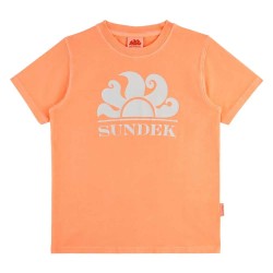 тениска,детски,тениски,sundek,short,sleeve,t,shirt,fluo,orange,01,(orange)