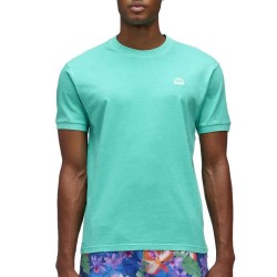 тениска,мъжки,тениски,дамски,тениски,sundek,short,sleeve,t,shirt,green,blue,(spring)