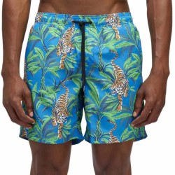 бански,гащета,мъжки,бански,костюми,sundek,tigre,swimming,shorts,blue