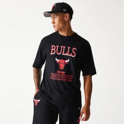 тениска,мъжки,тениски,new,era,nba,chicago,bulls,team,graphic,oversize,short,sleeve,t,shirt,black,(black)