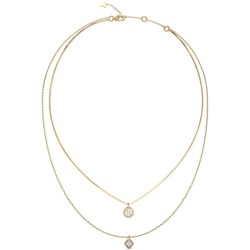 бижутерия,guess,4g,crush,necklace,golden