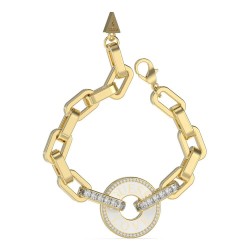 бижутерия,guess,jubb04076,love,bracelet,white,gold,(golden)