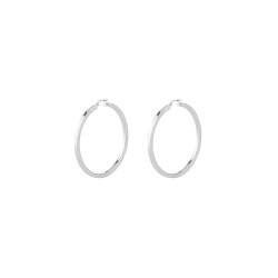 бижутерия,guess,jube04199,hoops,i,did,it,again,earrings,silver,(clear)